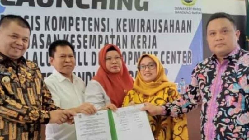 Peluncuran Pelatihan Terintegrasi Kompetensi di Bandung Barat