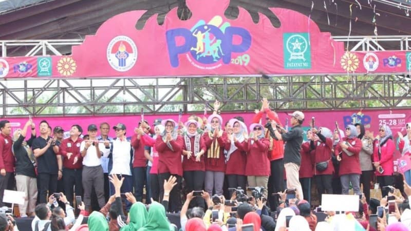Bola Voli, Gobaksodor, Poco-poco Dipertandingkan di Pekan Olahraga Fatayat 2019
