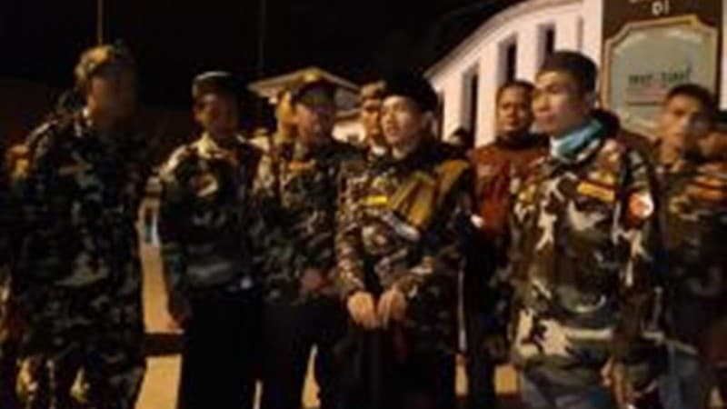 Jalan Kaki Temui Habib Luthfi, Nazar Anggota Banser Banten