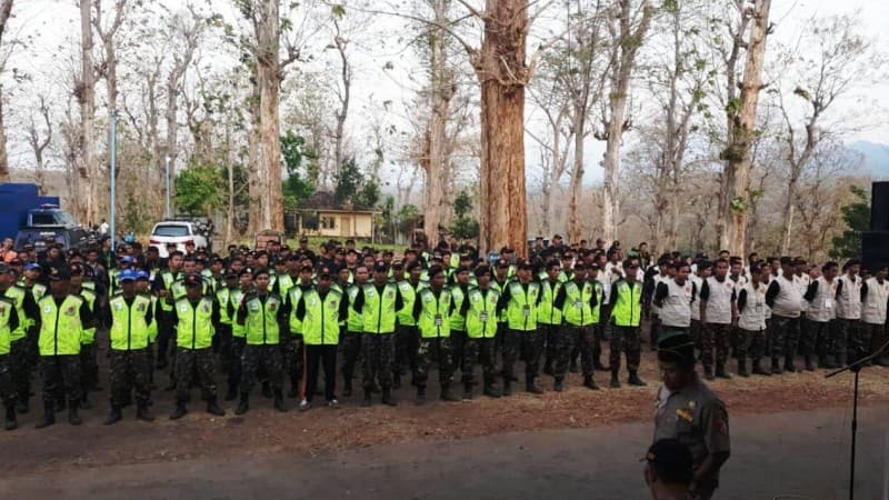 Banser Jatim Tingkatkan Keterampilan dengan Latihan Gabungan