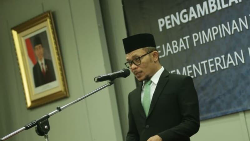 Tiga Pesan Menaker di Pelantikan 109 Pejabat Baru