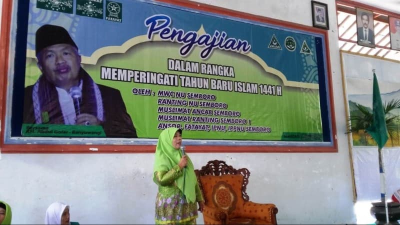 Ketua Muslimat NU Jember Ingatkan Terus Jaga Kekompakan