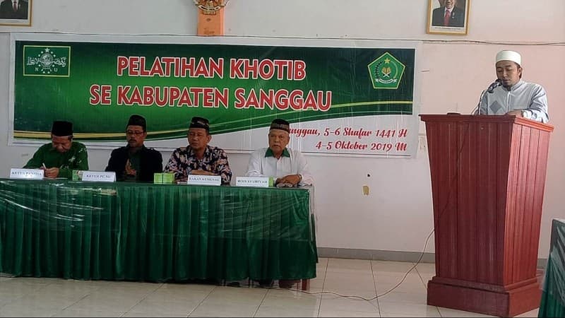 Geliat NU Sanggau Kalbar dengan Gelar Pelatihan Khatib