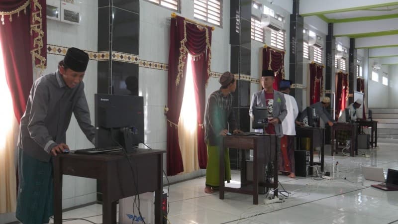 Tentukan Pengurus Baru, Pesantren Darul Falah Amtsilati Jepara Gelar Pemilu