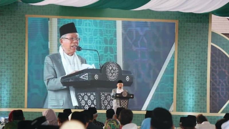 Tanda Tangani Prasasti, Kiai Ma'ruf Ajak sejumlah Pihak Besarkan NU NTB