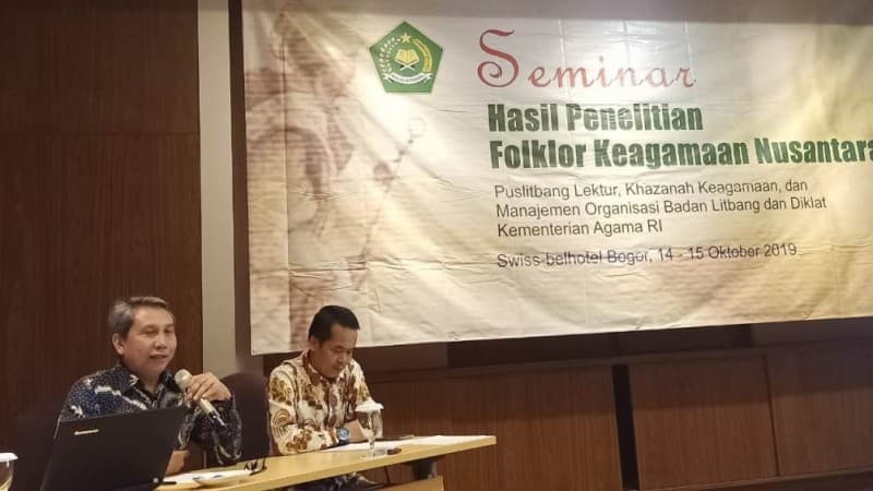 Kemenag Adakan Seminar Folklor Keagamaan Nusantara