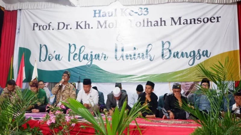 Haul Ke-33 KH Tolchah Manshur, Bentuk Penghormatan IPNU untuk Pendiri