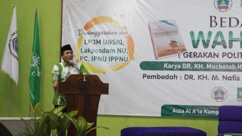 Peringati Hari Santri, NU Wonosobo Gelar Bedah Buku Wahabisme