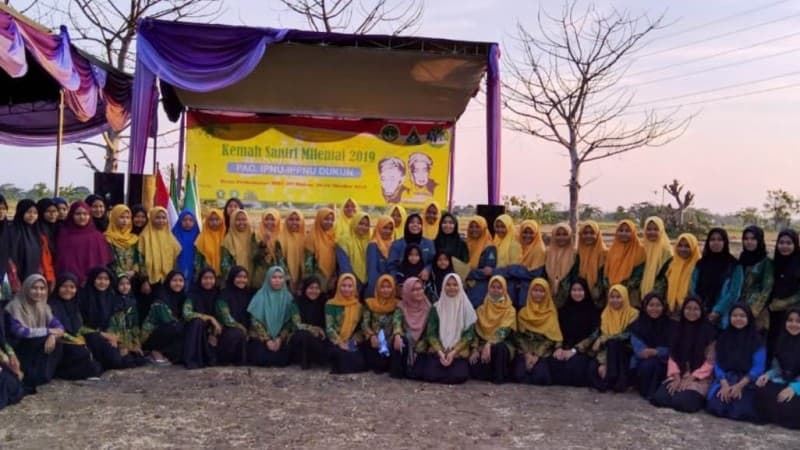IPNU-IPPNU di Gresik Selenggarakan Kemah Santri Milenial