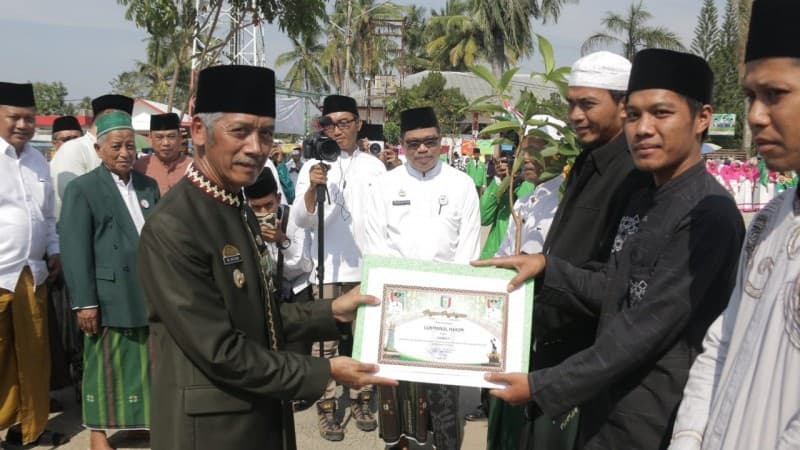 Anggota Banser ini Juarai Sayembara Logo MTQ ke-48 Provinsi Lampung