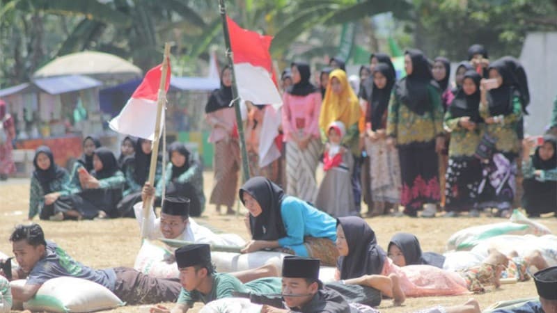 Drama Kolosal sampai Khatmil Qur’an Warnai Hari Santri di Jawa Tengah