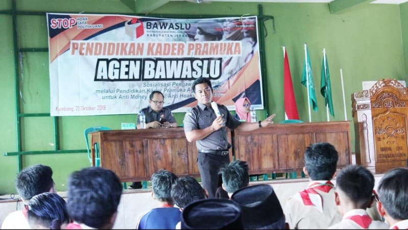 Meriahkan Hari Santri, Bawaslu Jepara Berikan Pendidikan Agen Bawaslu