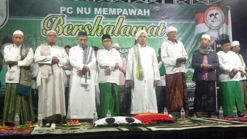 Shalawatan Bersama Pungkasi Hari Santri di Mempawah Kalbar