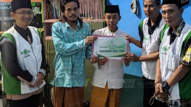 NU Care Bantu Santri yang 'Ramal' Prabowo Jadi Menteri