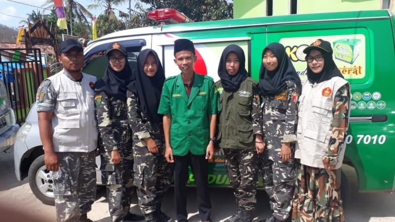 Basada dan LAZISNU Pringsewu Bersinergi Bantu Kesehatan Masyarakat