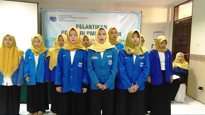 Korps PMII Putri Cirebon Optimalkan Peran Perempuan dalam Pembangunan