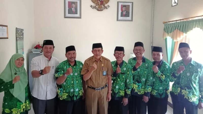 Padukan Kiprah, Pergunu Bertemu Kakankemenag Indramayu