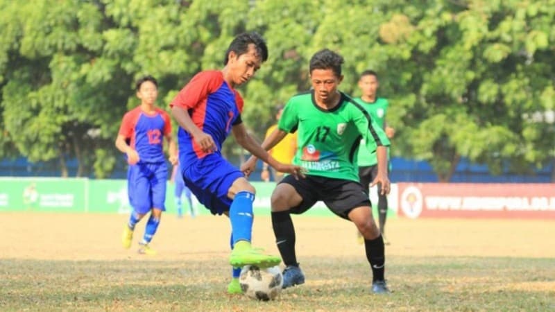 30 Santri Terjaring Pemandu Bakat Sepak Bola Profesional