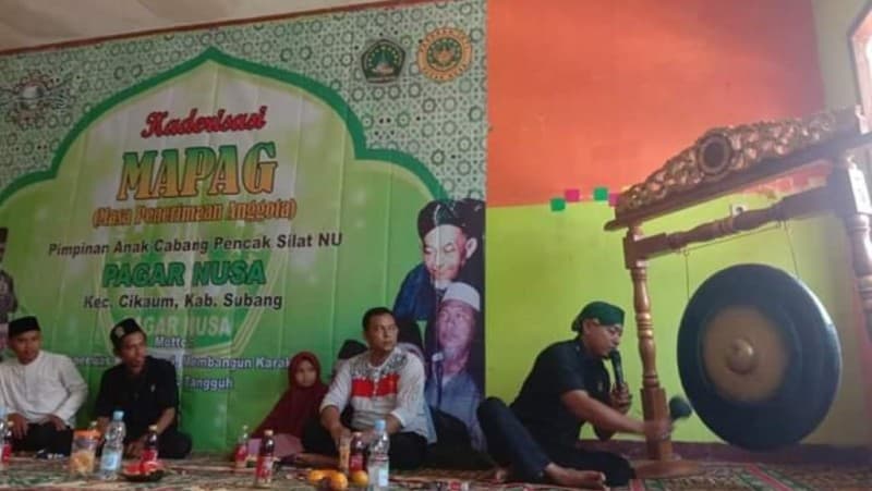 PSNU Pagar Nusa Subang Rekrut Puluhan Anggota Baru