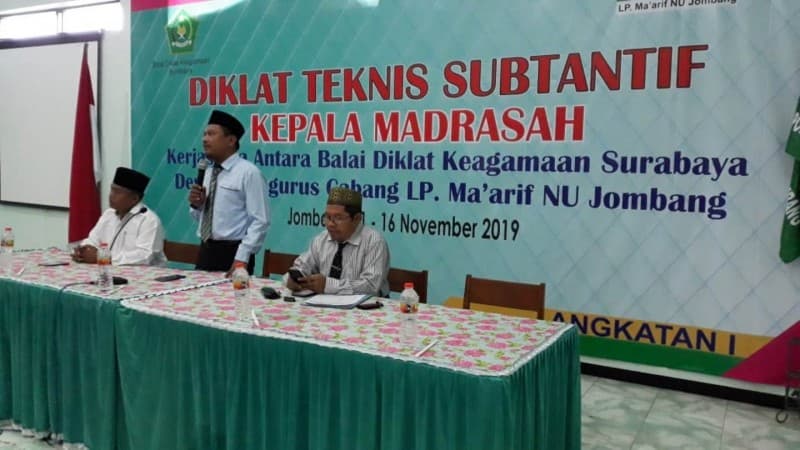 Ma’arif Jombang Tingkatkan Kompetensi Kepala Madrasah