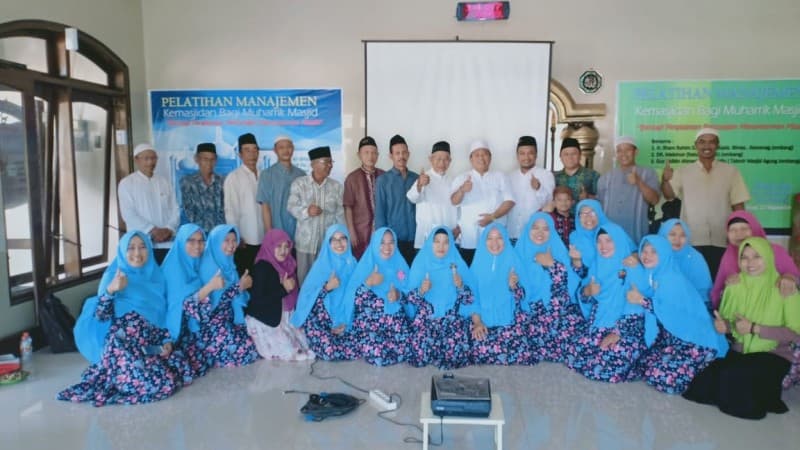Takmir Masjid di Jombang Peringati Maulid dengan Pelatihan Manajemen Kemasjidan