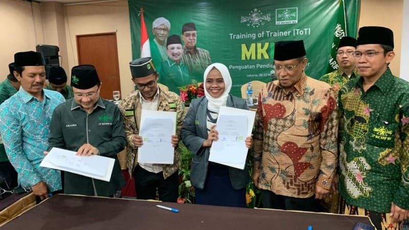 IPNU-IPPNU Teken MoU dengan LP Maarif tentang Pendirian Komisariat
