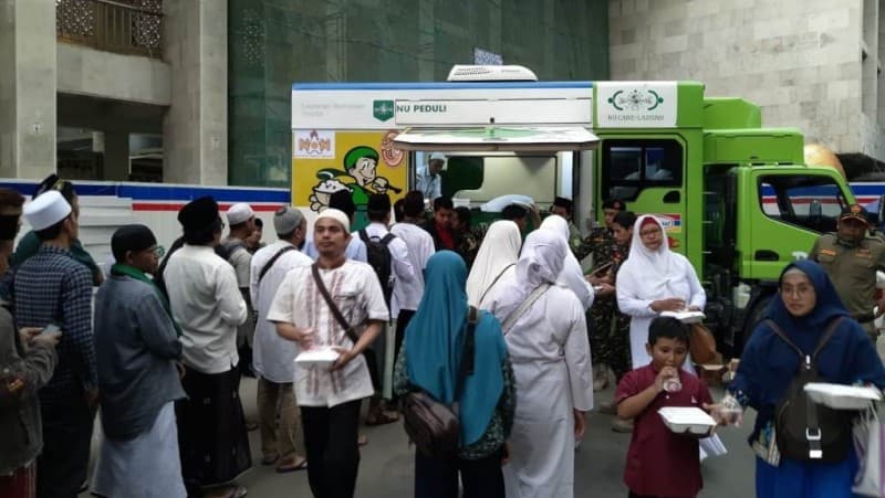 Program Kemanusiaan, LAZISNU Luncurkan Mobil Dahar