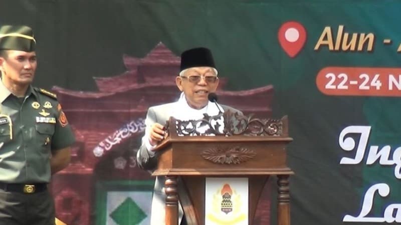 Wapres KH Ma'ruf Amin: Mengentas Fakir Miskin Jadi Tugas Negara dan Agniya