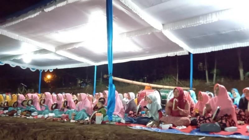 Belasan Terbang Jidor Meriahkan Maulid Nabi di Kawasan Batu