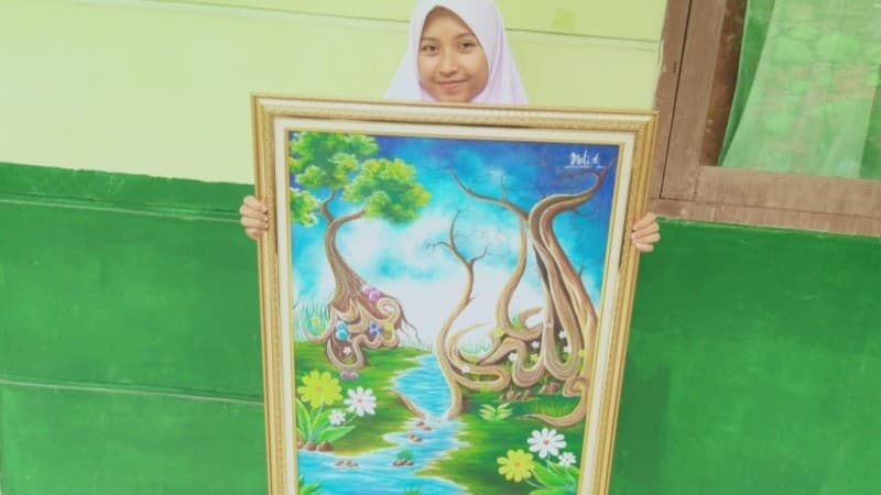 Rahasia Meli Ari Susanti Juara Kaligrafi: Puasa dan Sedekah