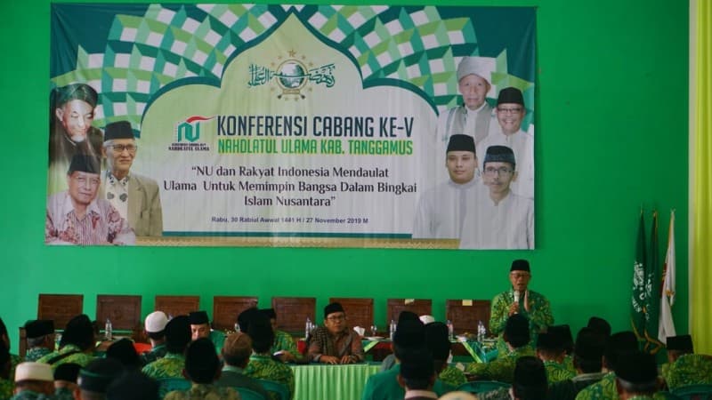 Ketua Baru NU Tanggamus Ajak Warga NU Dukung Pemerintah Daerah