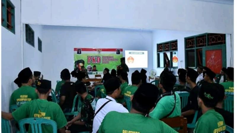 Kasatkorcab Banser Tegal Ajak Kader untuk Militan, Bukan Meletan