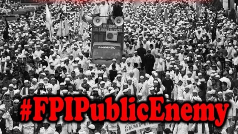 Tagar #FPIPublicEnemy Banjiri Media Sosial