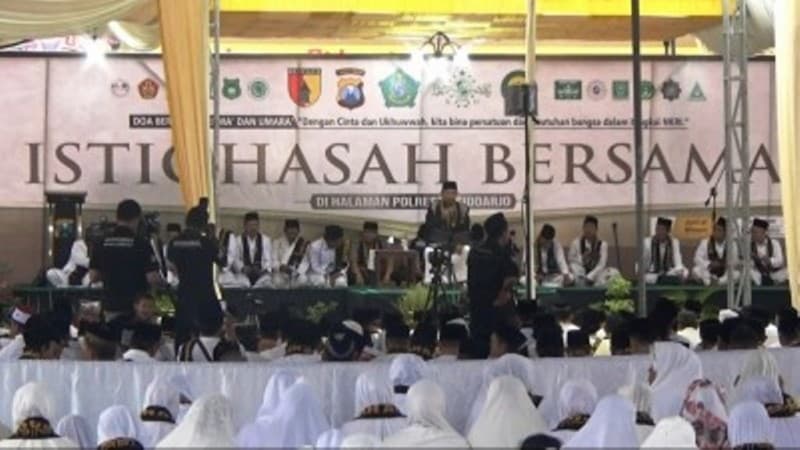 Berharap Pilkada Aman, Warga Sidoarjo Gelar Istighotsah