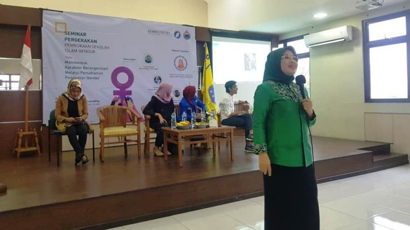 Di Acara KOPRI PMII, Mpok Silvi Bicara Kreativitas dan Inovasi Perempuan