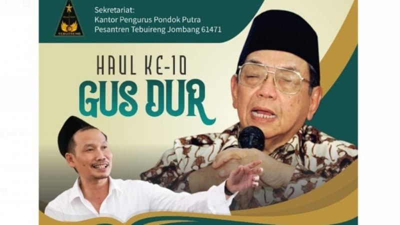 Gus Baha Bakal Isi Haul Ke-10 Gus Dur di Pesantren Tebuireng