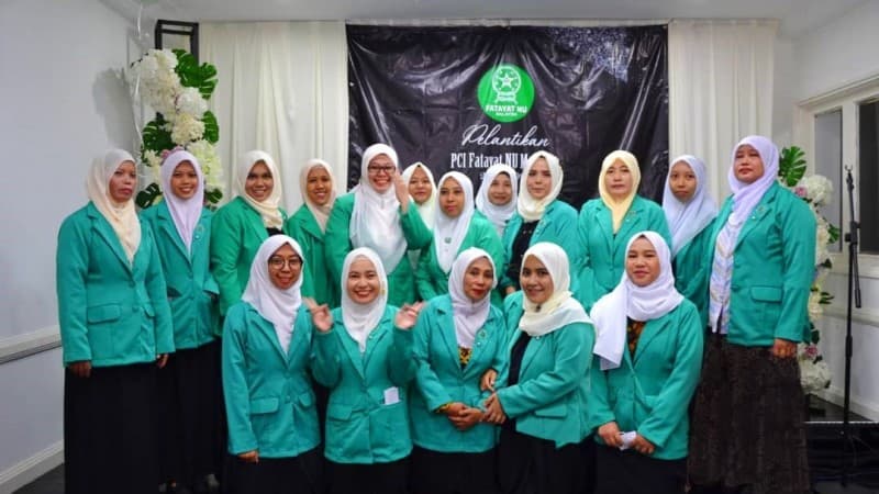 Fatayat NU Malaysia Dilantik Bareng Harlah GP Ansor