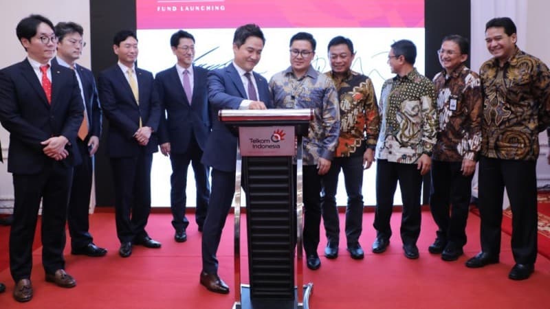 Telkom dan KB Financial Group Sepakat Luncurkan Centauri Fund