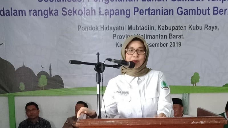 Libatkan Pesantren, BRG Sosialisasikan Tata Kelola Lahan Gambut