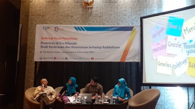 Guru Besar UIN Jakarta Minta Pesantren Terus Perkuat Islam Moderat