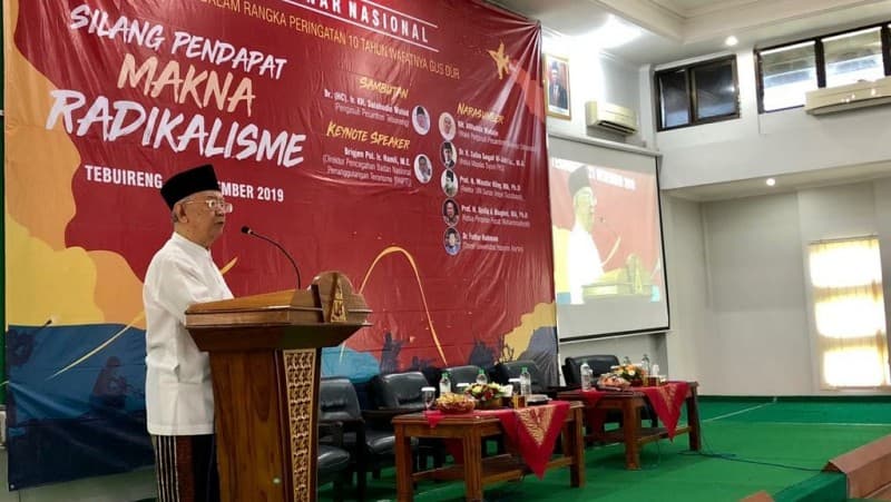 Gus Sholah Soroti Arti Radikal yang Seringkali Dipahami Rancu