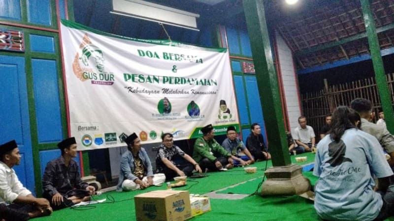 Pesan Perdamaian dan Doa Bersama Iringi Haul Gus Dur di Blitar