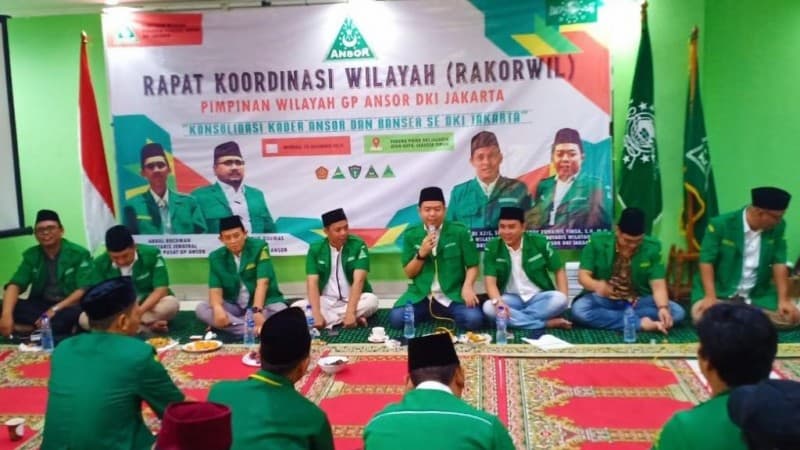 GP Ansor DKI Jakarta Rapikan Manajemen Organisasi Cabang dan Anak Cabang