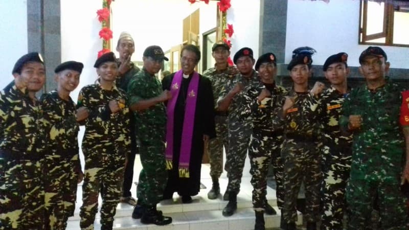 Ratusan Banser di Subang Dikerahkan Jaga Gereja