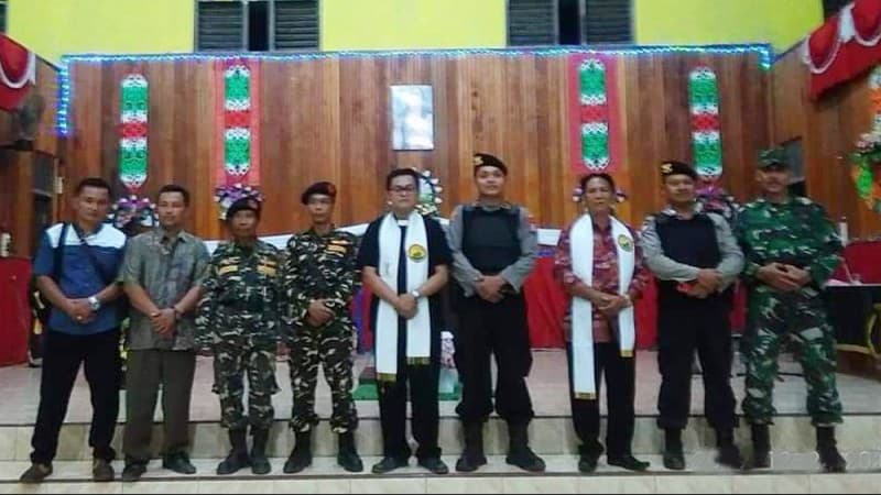 Bantu Pengamanan Natal, Banser Kotawaringin Barat Terjunkan Puluhan Anggota