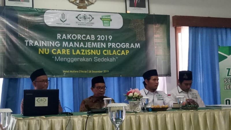 Dua Bulan Bergerak, LAZISNU Cilacap Himpun Dana ZIS Rp 120 Juta