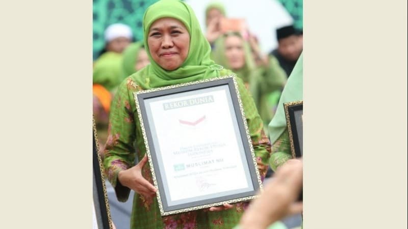 Kaleidoskop 2019: Muslimat NU Torehkan Tiga Rekor Dunia
