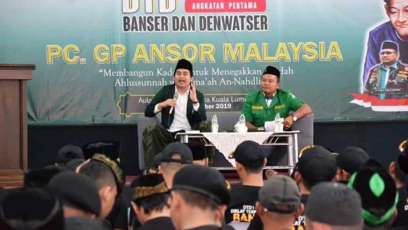 Ratusan Kader Ansor Malaysia Digembleng Diklat Terpadu Dasar