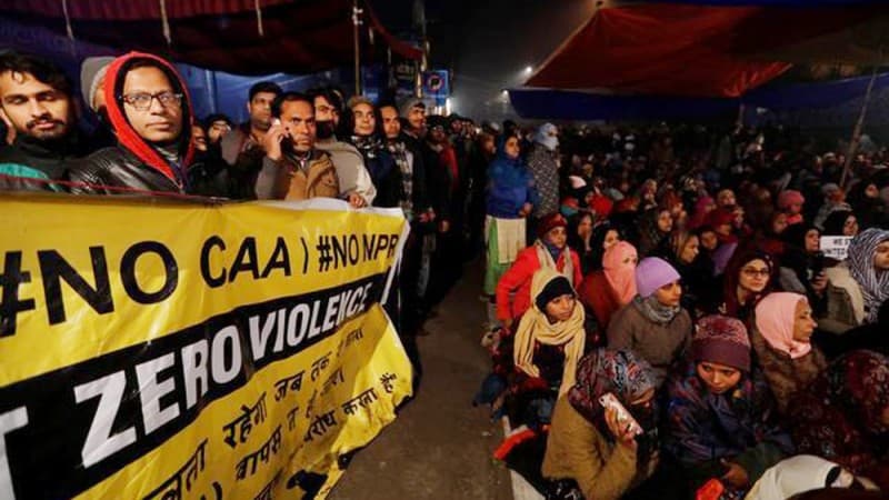 Warga India Sambut Tahun Baru dengan Aksi Protes UU Kewarganegaraan