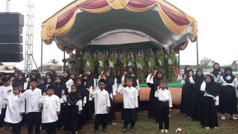 Muslimat NU Membumi di Labuhan Maringgai, Lampung Timur